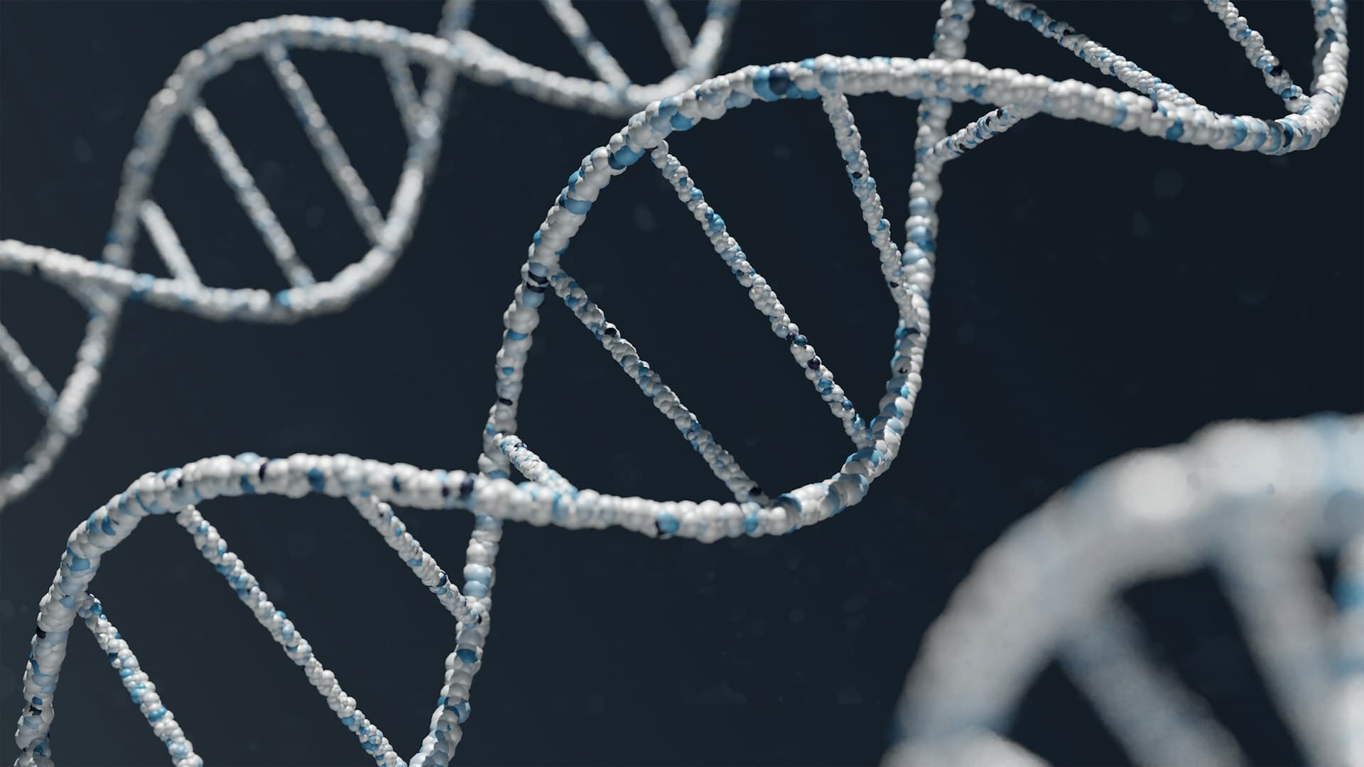 Doble hélice de ADN, datos genéticos y genómicos